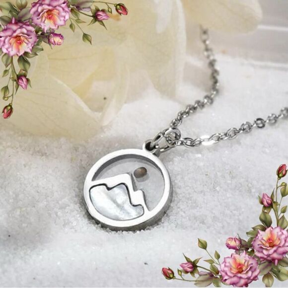 Mustard Seed Necklace Christian Inspirational Mountain Necklace - Picture 11 of 11